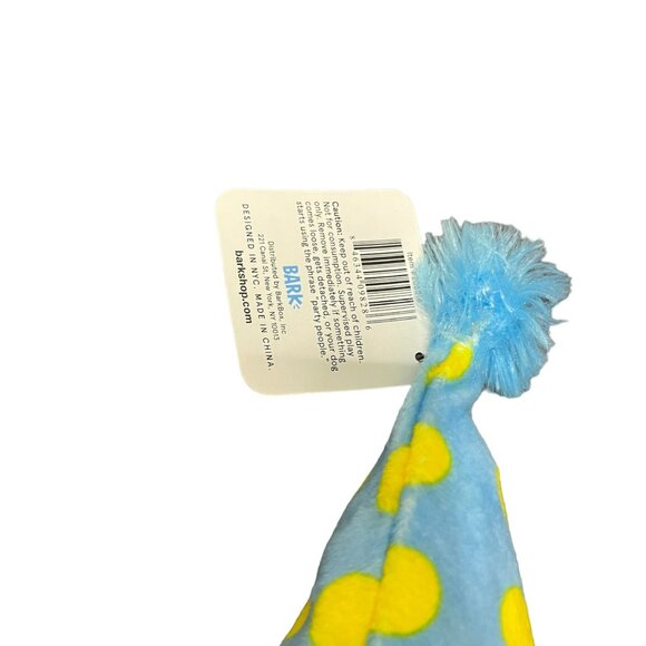 Bark Box Life Of‎ The Party Party Animal Hat Dog Toy BarkBox Birthday Small - Picture 3 of 5